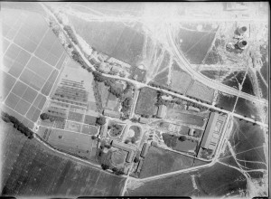 Zdjęcie lotnicze terenów fabrycznych 1929