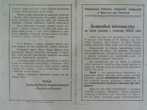 Ulotka reklamowa 1931 cz. 1