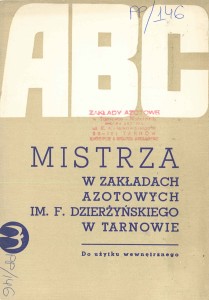 ABC Mistrza w Zakładach Azot im. FDZ w Tarnowie 1973