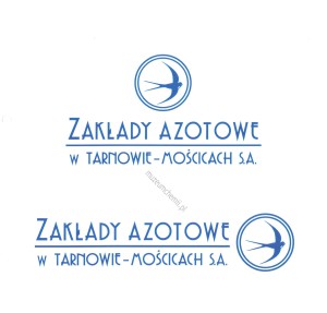 Logo Zakładów Azotowych obowiązujące do 2008 roku